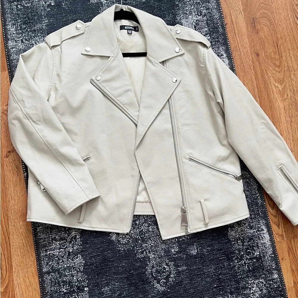 Faux Leather Jacket - Picture 1 of 4